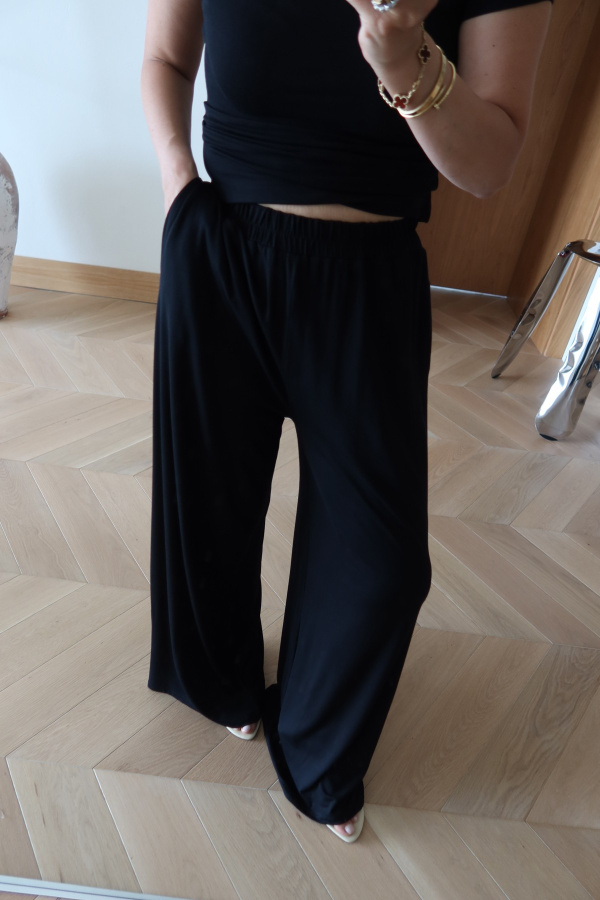 Kısa Kollu Modal Bluz Pantolon Takım