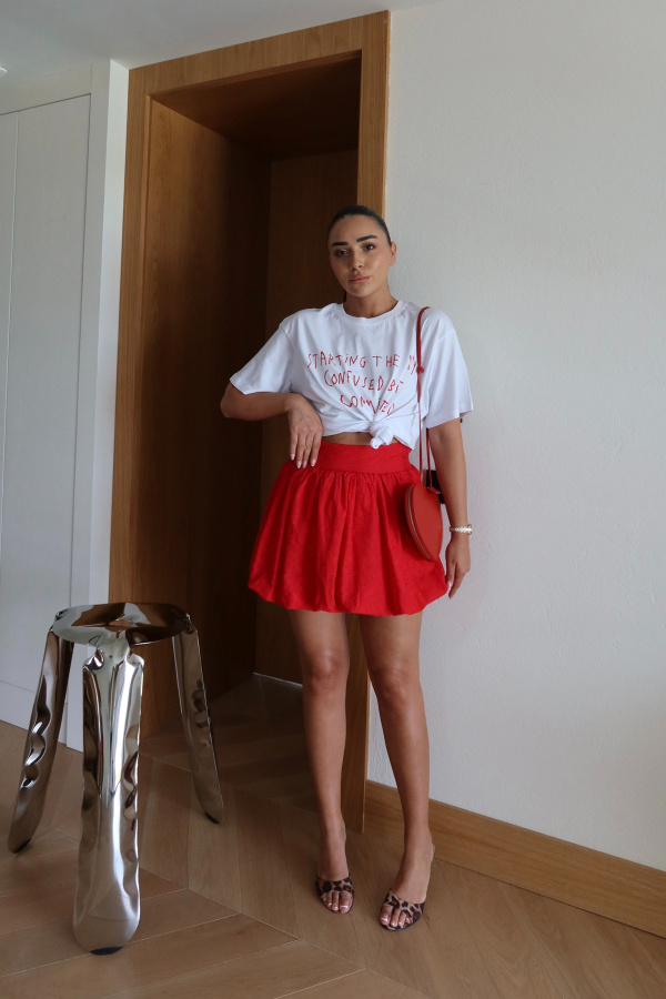 Şortlu Balon Etek
