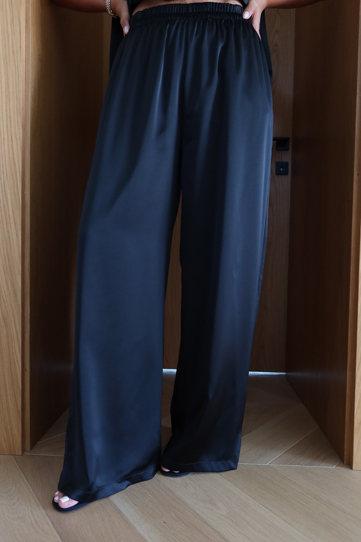Straplez Bluz Pantolon Takım