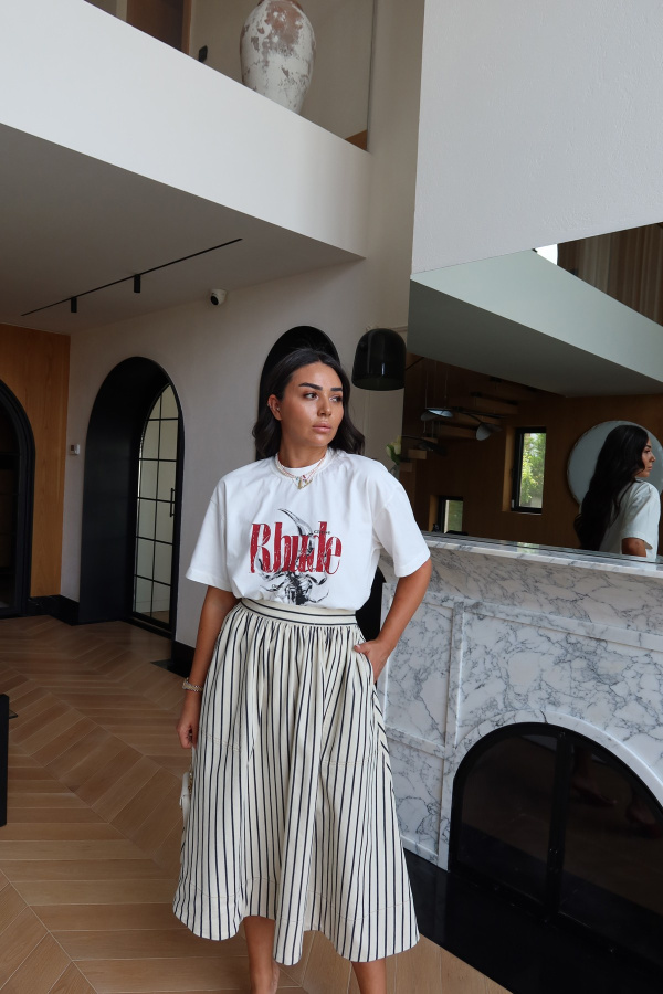 Akrep Baskılı Oversize Tişört