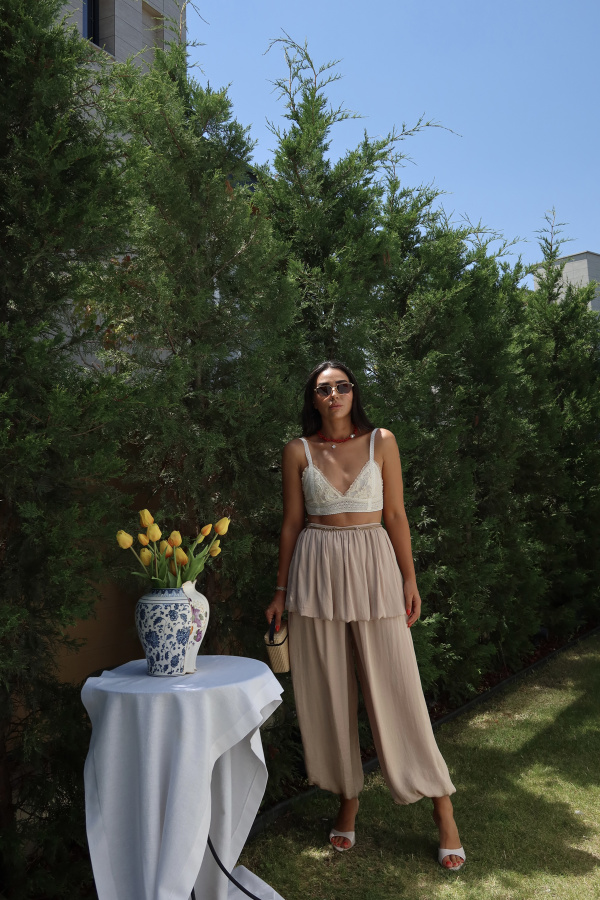 Nora Volanlı Pantolon