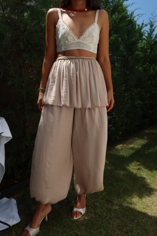 Nora Volanlı Pantolon