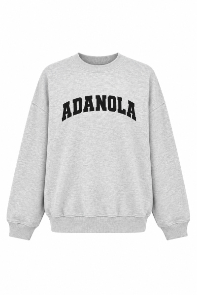 Bisiklet Yaka Oversize Sweat