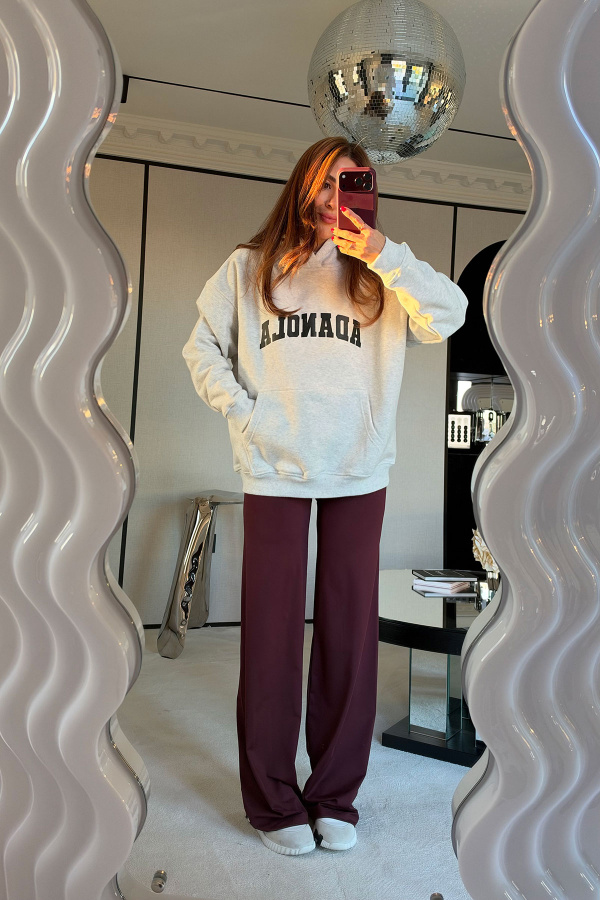Kapüşonlu Oversize Sweat