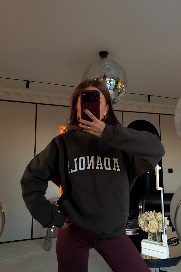 Kapüşonlu Oversize Sweat
