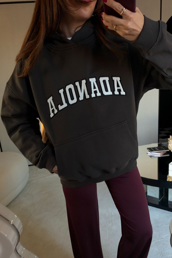 Kapüşonlu Oversize Sweat