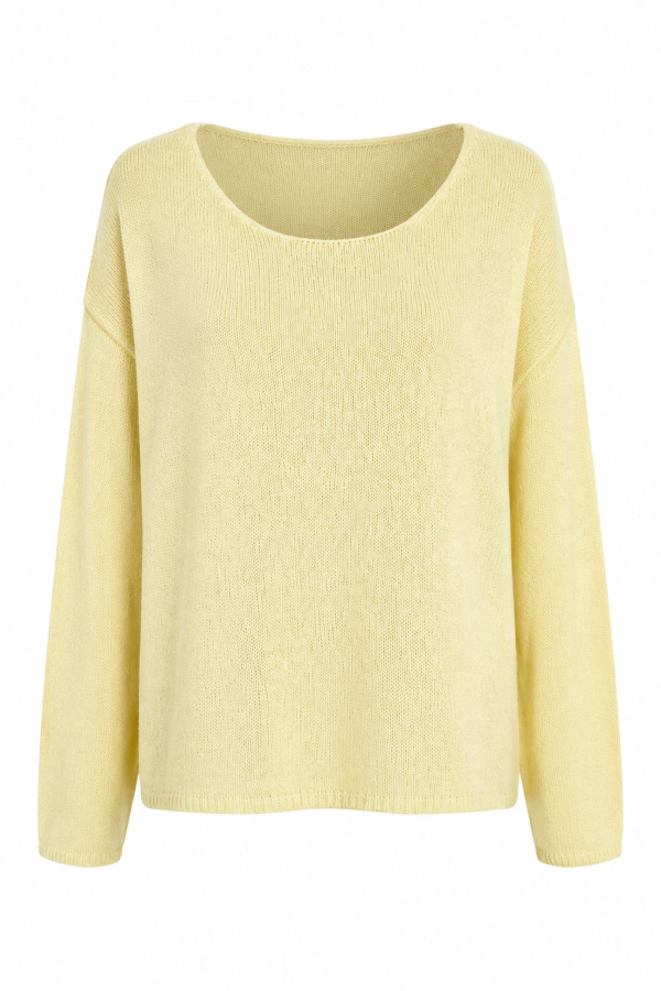 Oval Yaka Basic Triko