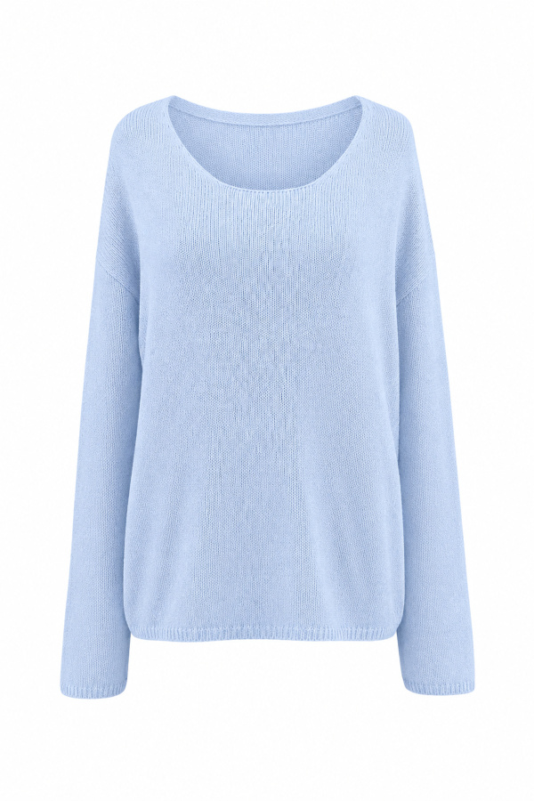 Oval Yaka Basic Triko