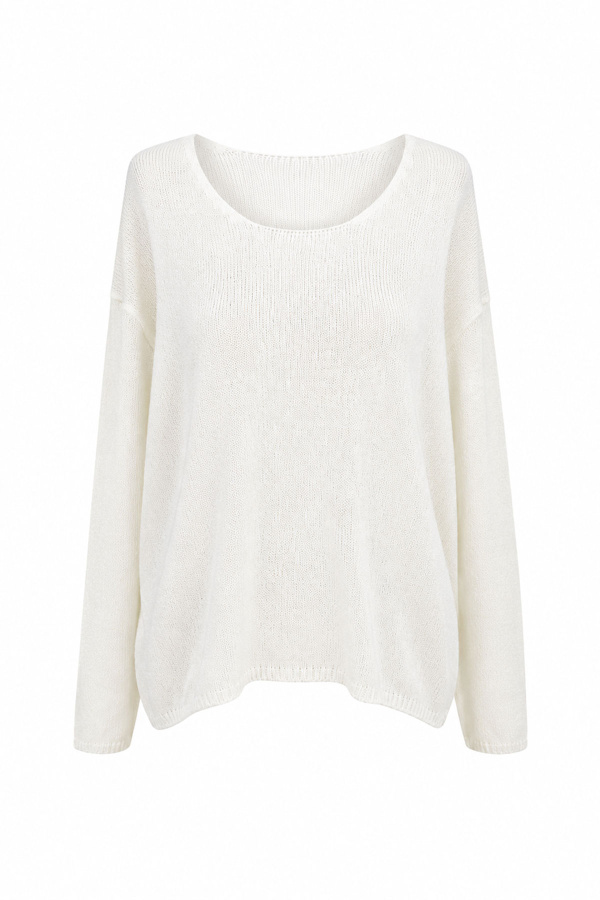Oval Yaka Basic Triko