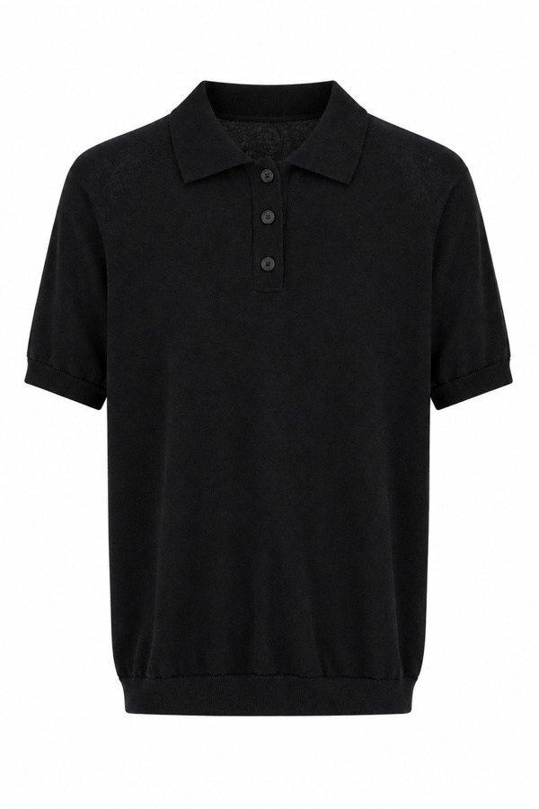 Polo Yaka Triko Bluz