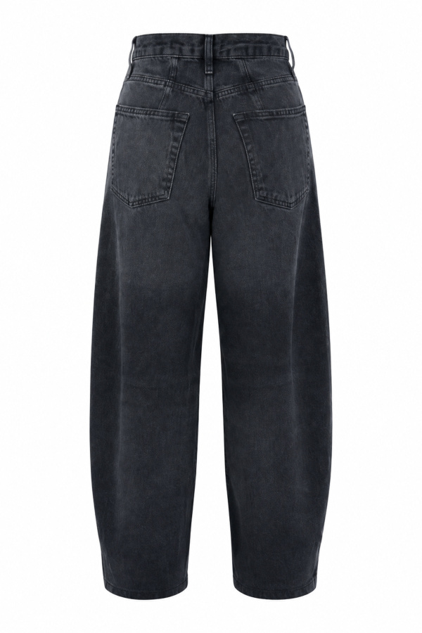 Yıkamalı Mom Jean