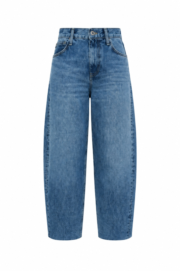 Yıkamalı Mom Jean