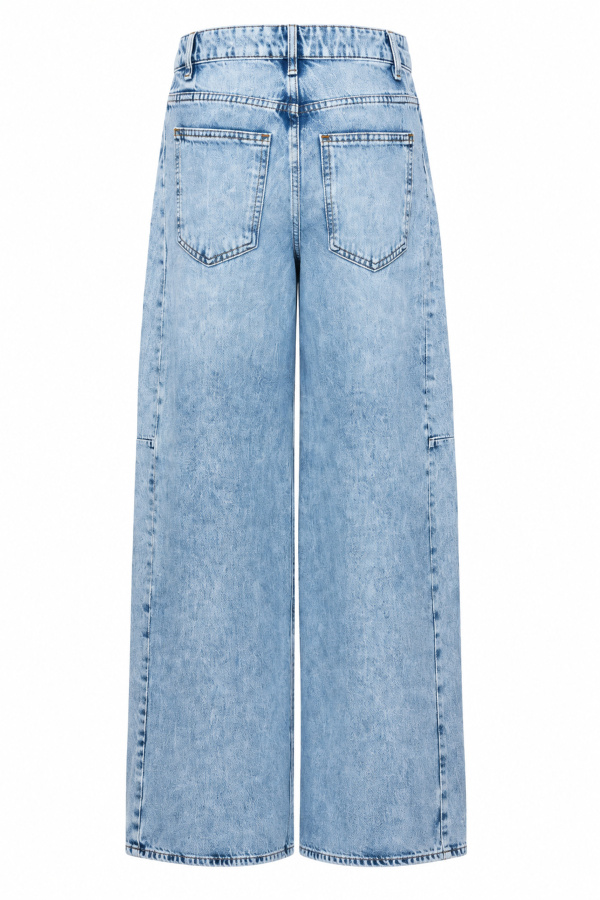 Yıkamalı Dikiş Detaylı Jean