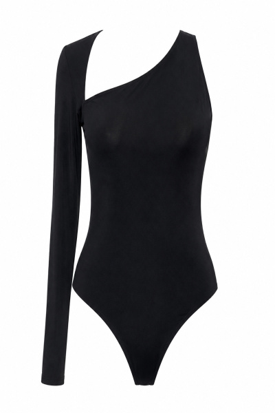 Dekolteli Tek Kol Bodysuit