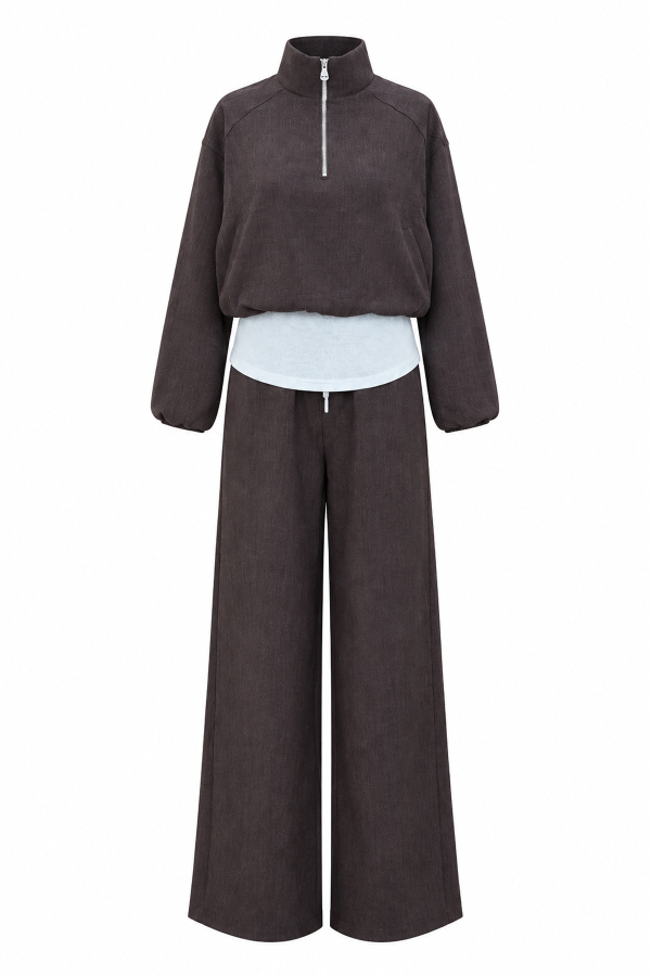 Parça Detaylı Sweat Pantolon Takım