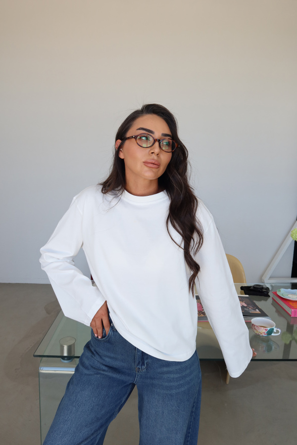 İspanyol Kol Basic Sweat