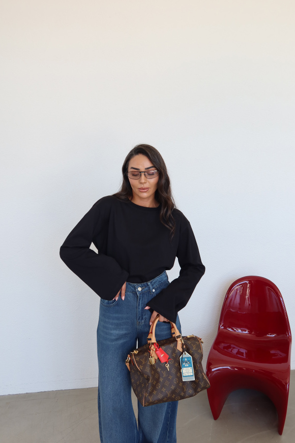 İspanyol Kol Basic Sweat
