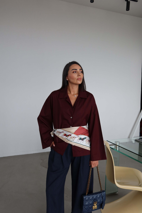 Geniş Kol Oversize Gömlek