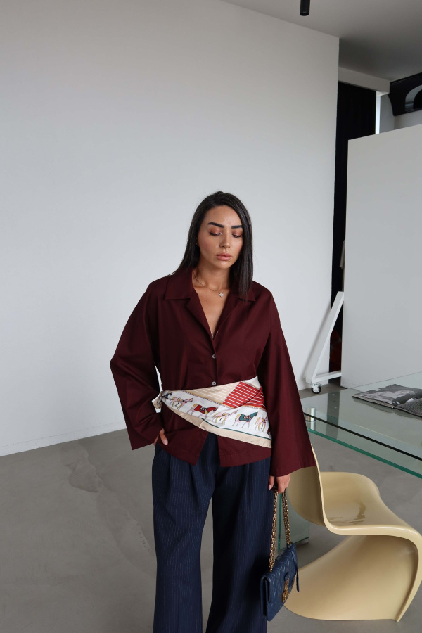 Geniş Kol Oversize Gömlek