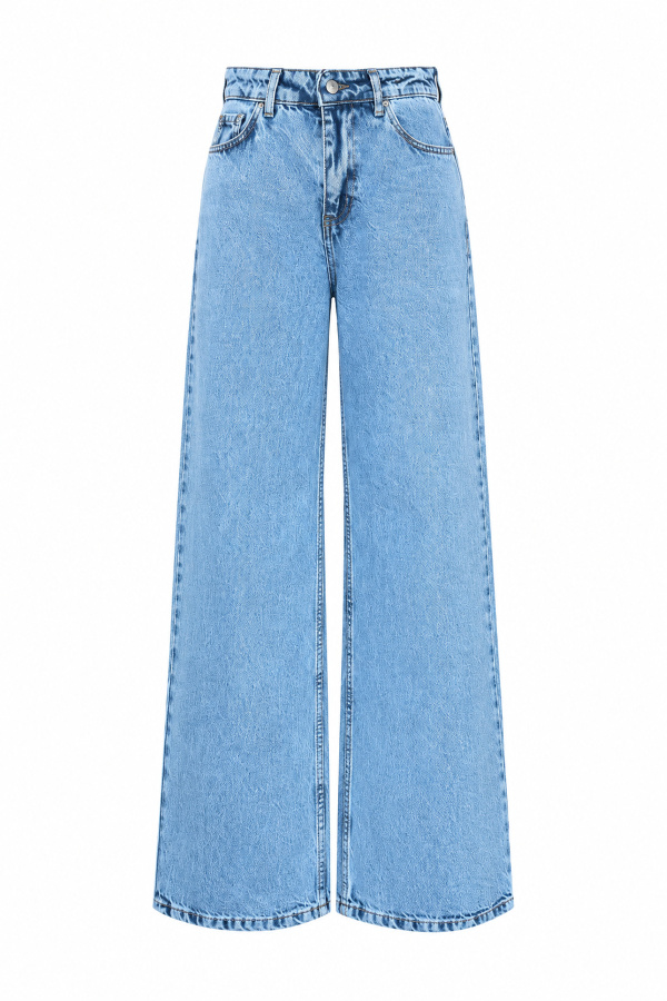Yıkamalı Straight Fit Jean