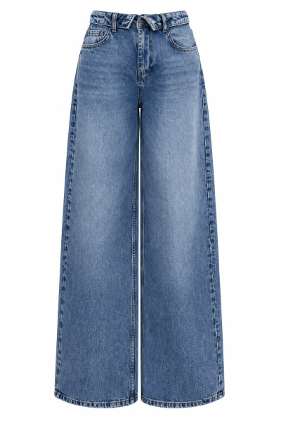 Beli Katlamalı Wideleg Jean