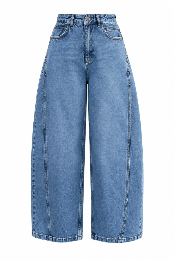 Yanı Dikiş Detaylı Mom Jean