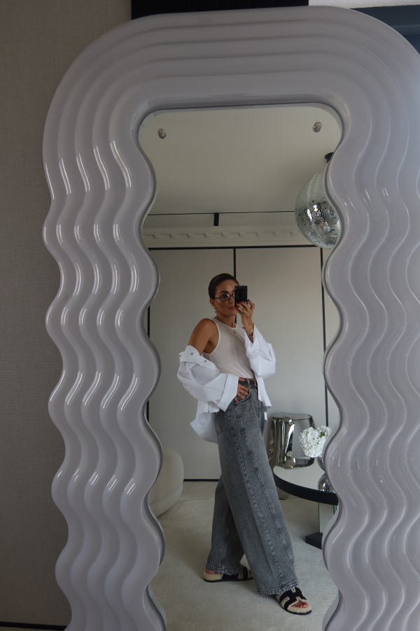 Yanı Dikiş Detaylı Mom Jean