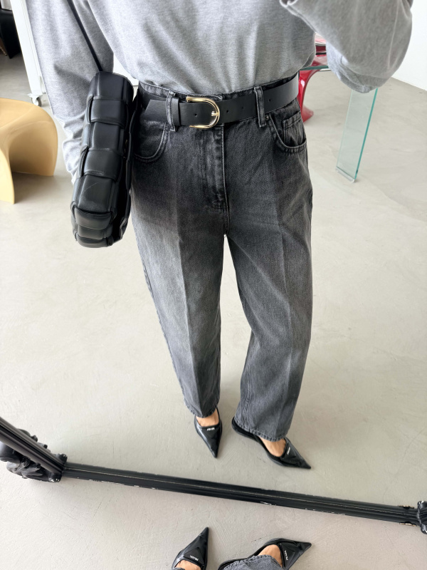 Kemerli Mom Jean