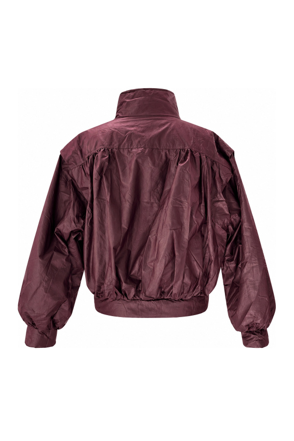 Dik Yaka Vintage Bomber Ceket