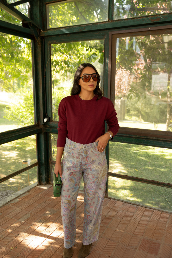 Uzun Kollu Oversize Basic Sweat