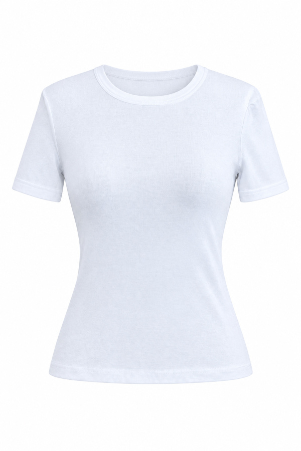 Bisiklet Yaka Basic Tişört