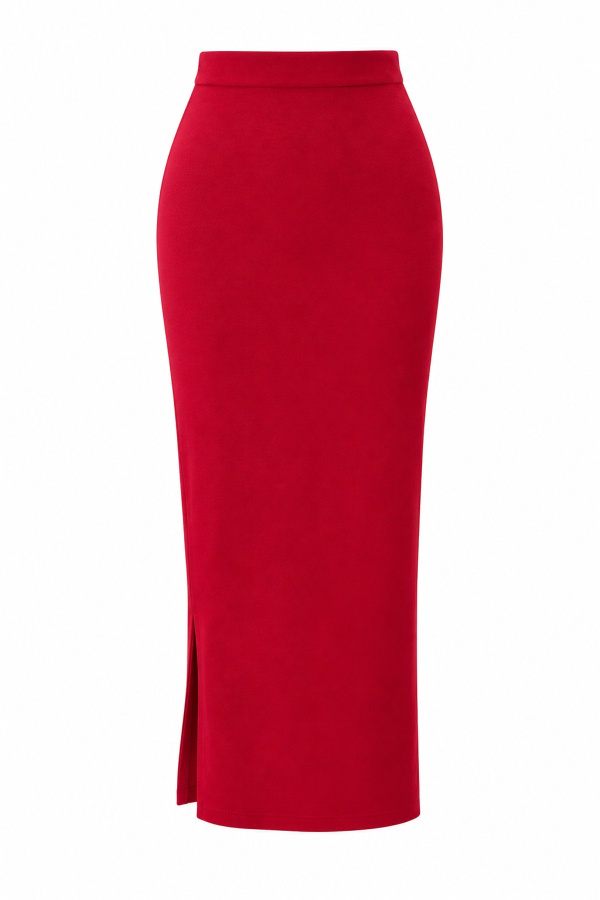 Fitilli Peplum Hırka Etek Triko Takım