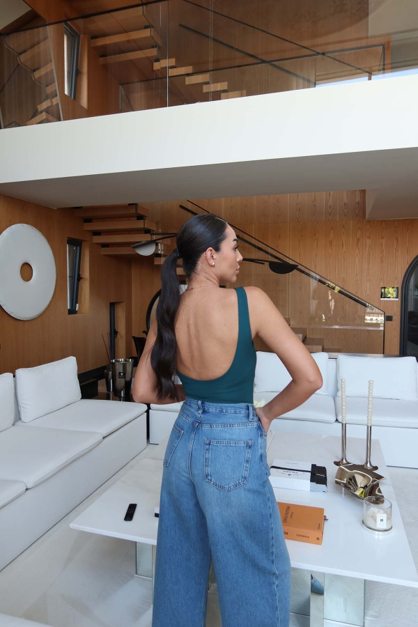 Kalın Askılı Basic Bodysuit