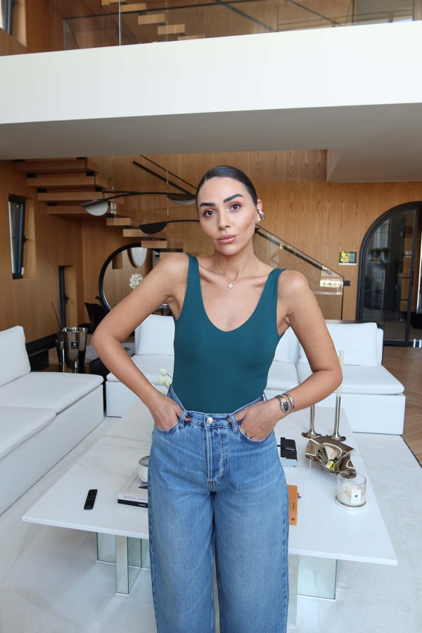Kalın Askılı Basic Bodysuit