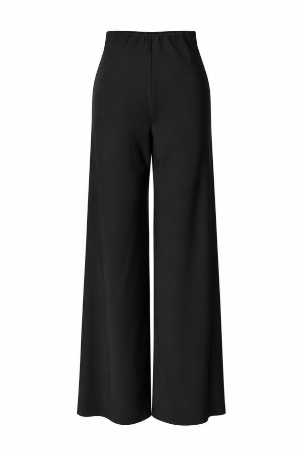 Beli Lastikli Saten Pantolon