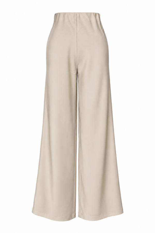 Beli Lastikli Saten Pantolon