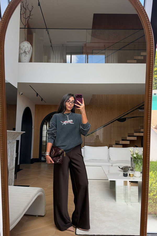 Leoapar Desen Batik Sweat