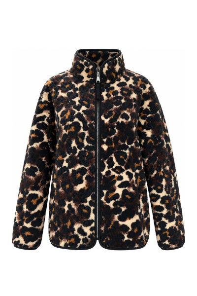 Leopar Desen Polar Sweat