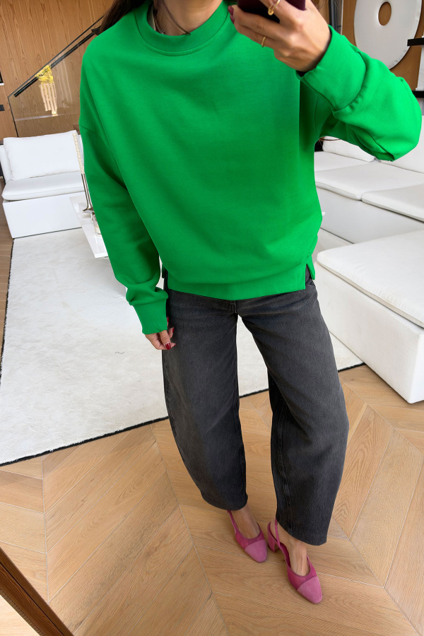 Altı Yırtmaçlı Basic Sweat